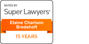 Elaine Charlson Bredehoft 15 Year Award Super Lawyers